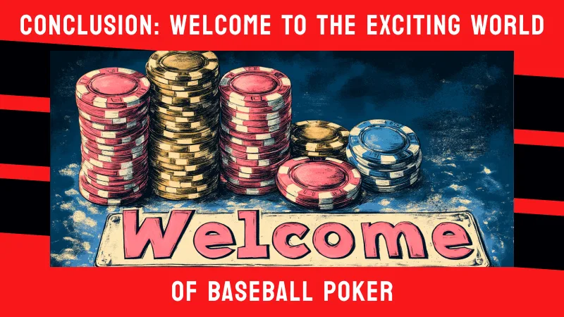 Conclusion: Welcome to the Exciting World of Baseball Poker